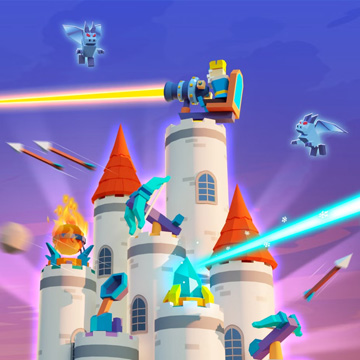 Magic Merge Tower Defense 3D game