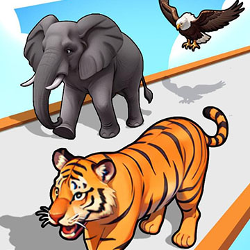 Animal Transform Race Game