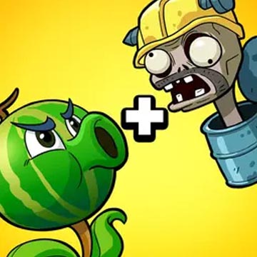 Merge Plants and Zombies game